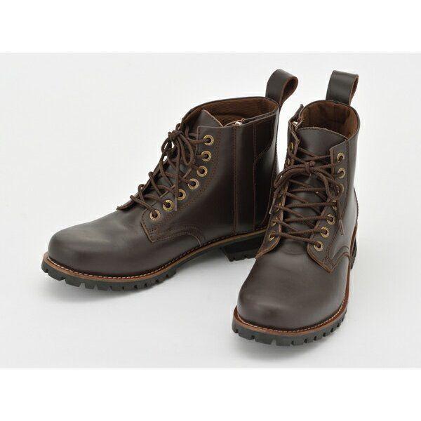 デイトナ DAYTONA 17137 デイトナ バイク用 ショートブーツ ダークブラウン 28．0cm 牛革 シフトパッド内蔵 サイドジップ HBS－