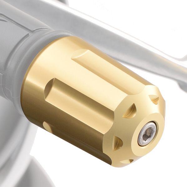 デイトナ DAYTONA 17273 デイトナ バイク用 バーエンド アルミビレット ヘビーウエイト リボルバー ヤマハ M6タイプ YZF－R25