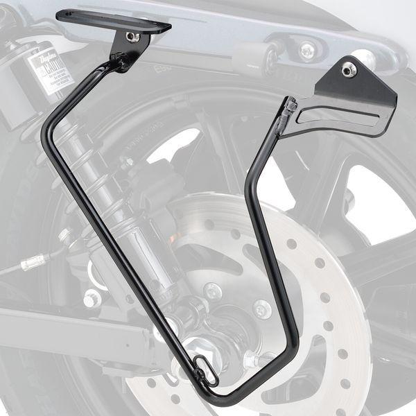 デイトナ DAYTONA 99961 バイク用 サドルバッグサポートLINK 車体左側用 グロスブラック XL1200／883系 04～20
