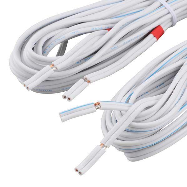 オーム電機 AUD-C50SK-W スピーカーコード 5m×2本 AUD－C50SK－W AUDC50SKW