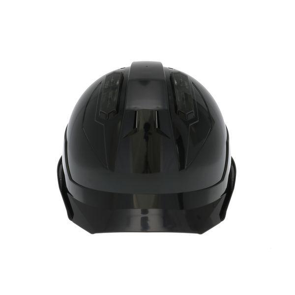 進和化学工業 シンワ 4560422659881 ヘルメットSS23VPRA 黒／スモーク