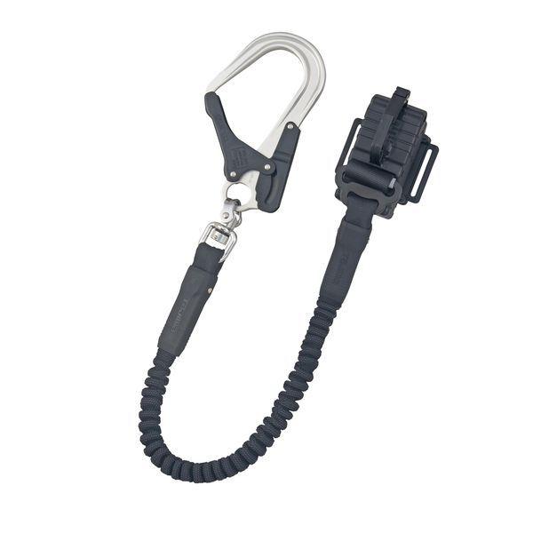 TJMデザイン（タジマ） B1JR150TL8BK 胴ベルト用ランヤード ジャバラ縦型Ｌ８
