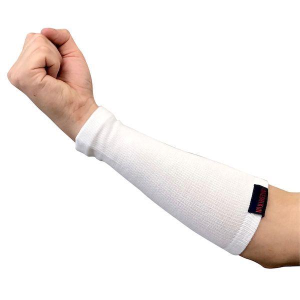 三重化学工業 ミエローブ 4978797013953 【10個入】 竹糸くん アームカバー20 ホワイト No．TK01