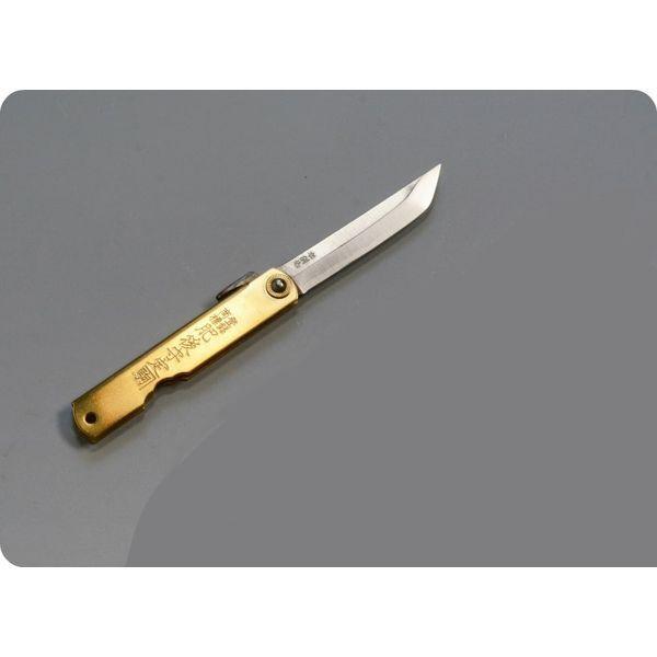 永尾カネ駒製作所 17-S 肥後守 剣型 真鍮鞘：100mm 17S
