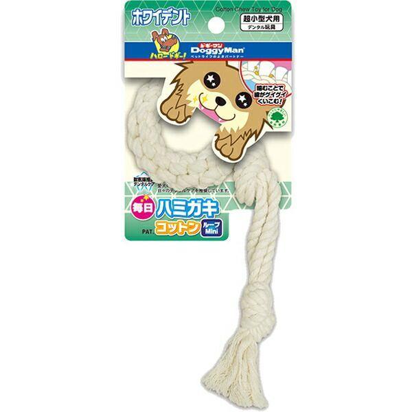 ドギーマン 4976555856583 ハミガキコットンループミニ