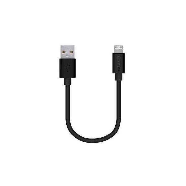 エレコム ELECOM MPA-UAL01BK iPhoneケーブル ライトニングケーブル 10cm iPad iPod データ通信 充電 USB－A