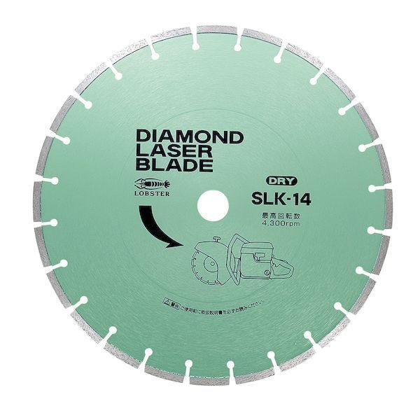 ロブテックス SLK1422 ダイヤモンドカッター レーザーブレード 乾式 φ355mm 穴径22mm