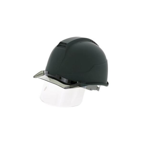 進和化学工業 シンワ 2765 ヘルメットSS22FSVPRA L緑／スモーク／マット塗装