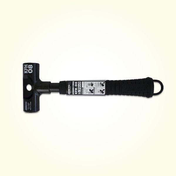 土牛産業 DOGYU 04849 カラビナフック対応ハンマー KFH－08 ブラック