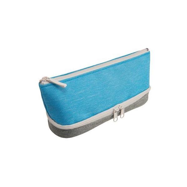 レイメイ藤井 FY366A 【2個入】 2レイヤーペンケース ブルー