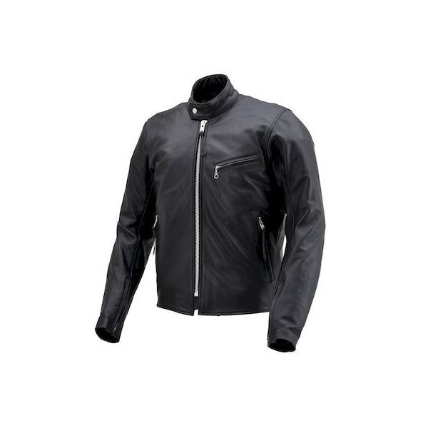 デイトナ DAYTONA 17808 バイク用 レザー ジャケット Lサイズ メンズ ブラック 春秋冬 シングルライダースジャケット DL－001