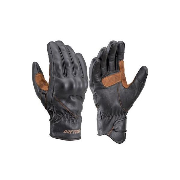 デイトナ DAYTONA 19571 バイク用 グローブ XLサイズ ブラウン ゴートスキン ソフトプロテクター タッチパネル対応 春夏秋 本革 ヴィ