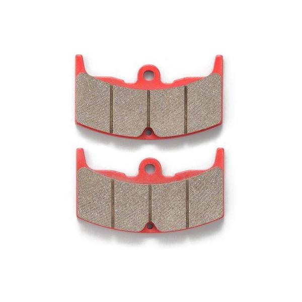 デイトナ DAYTONA 19996 バイク用 ブレーキパッド 赤パッド CBX400Fなど フロント／リア兼用