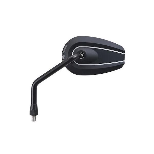 デイトナ DAYTONA 20151 バイク用 ミラー ハーレー／国産兼用 新保安基準適合 Dミラー H－D TYPE6 左専用 1本入り