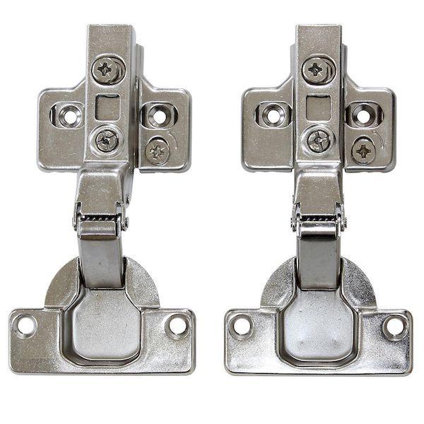 和気産業 NS-4072-2P スライド丁番 キャッチ付き インセット NS40722P