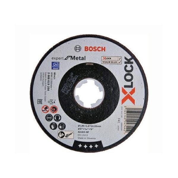 ボッシュ 2608619254 【25個入】 Ｘ－ＬＯＣＫ切断砥石１２５ｘ１．６鉄ＥＸ