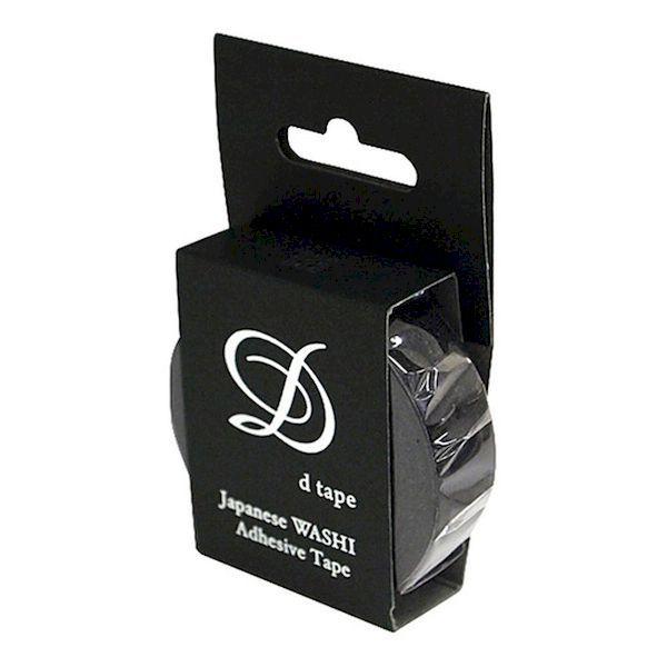 ナカバヤシ DT15-PLAIN-BK デコテープ／プレーン／15mm／ブラック DT15PLAINBK