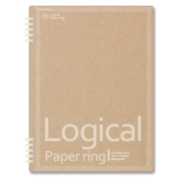 ナカバヤシ NW-A404WA/COC ロジカルペーパーリング・A4ワイド・40枚／A罫 NWA404WA/COC