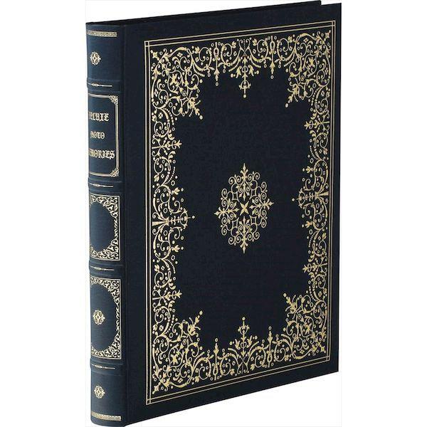 ナカバヤシ ｱH-MB-20-D マジェスティ100年台紙ブック式アルバム 黒 ｱHMB20D