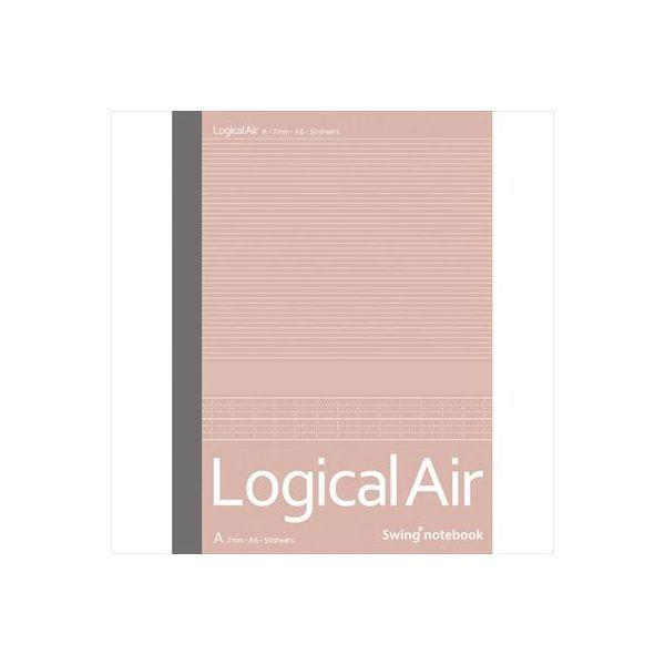 ナカバヤシ ﾉ-A606A ロジカルエアーA罫 A6 50枚 ﾉA606A