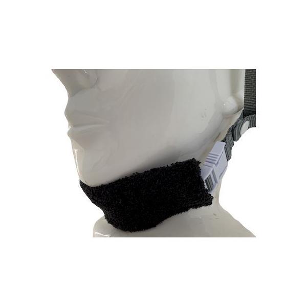 PAX-ASIAN 506 ヘルメットアゴヒモ用汗取りパット 黒2P