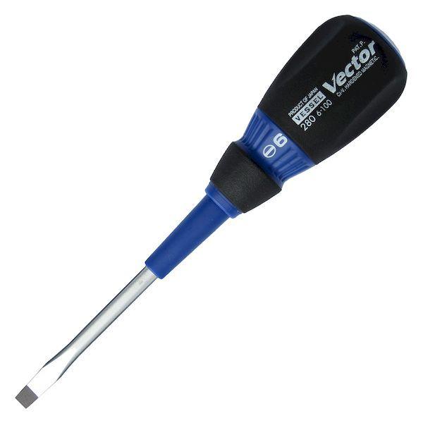 ベッセル VESSEL B-280 -6X100 【6個入】 ベクトル貫通ドライバー B2806X100