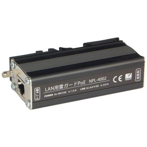 TOTOTO ぺージ 日辰電機製作所 NPL-4002 直送 代引不可 LAN用雷ガード NPL4002