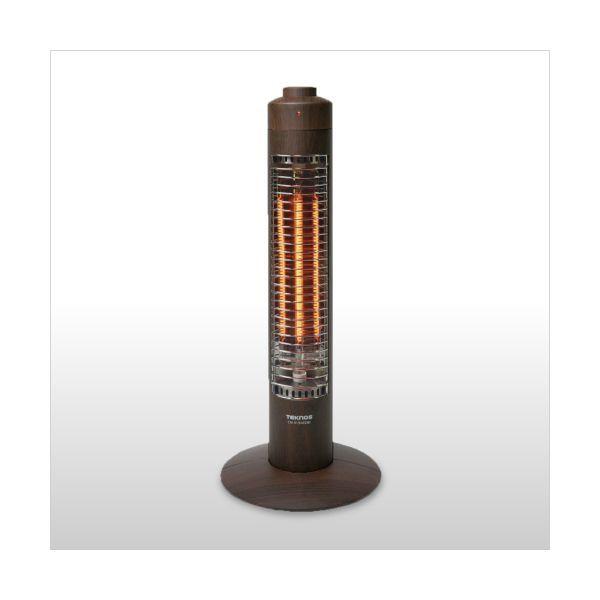 テクノス TEKNOS CH-313M(DB) カーボンヒータースリム コードフック付 300W 木目調 DB ダークブラウン CH313M(D