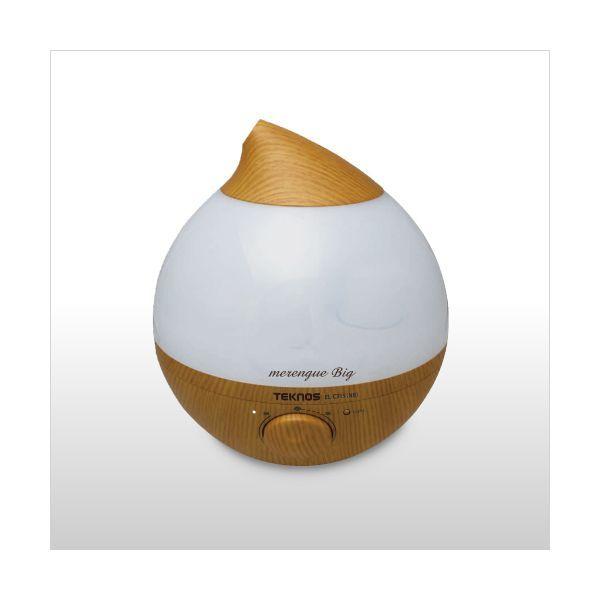テクノス TEKNOS EL-C315(NB) 滴型超音波加湿器 3．6L メレンゲ 木目調ナチュラルブラウン ELC315(NB) あすつく対