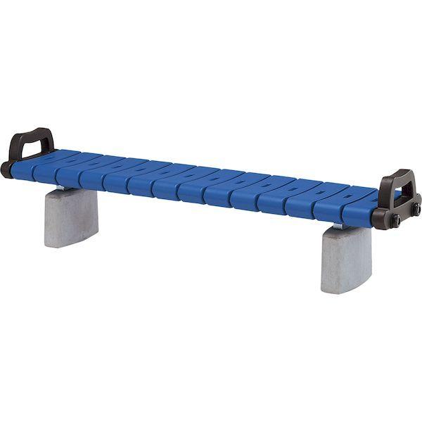 モリマーキンキ KB-7114C 直送 代引不可 樹脂ベンチ KB－71シリーズ 背なし コンクリート脚 KB7114C