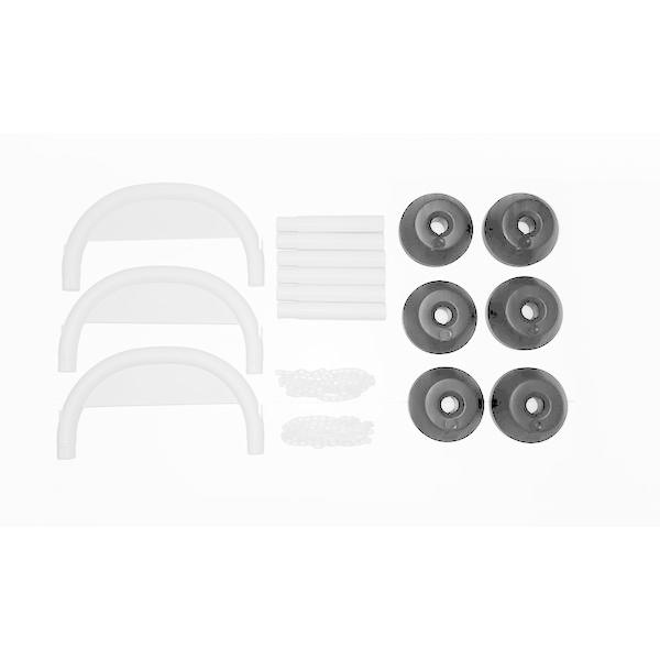 直送 代引不可・他メーカー同梱不可 ミツギロン 4978684800413 SF－47－W アーチスタンド3本組W チェーン有り 白