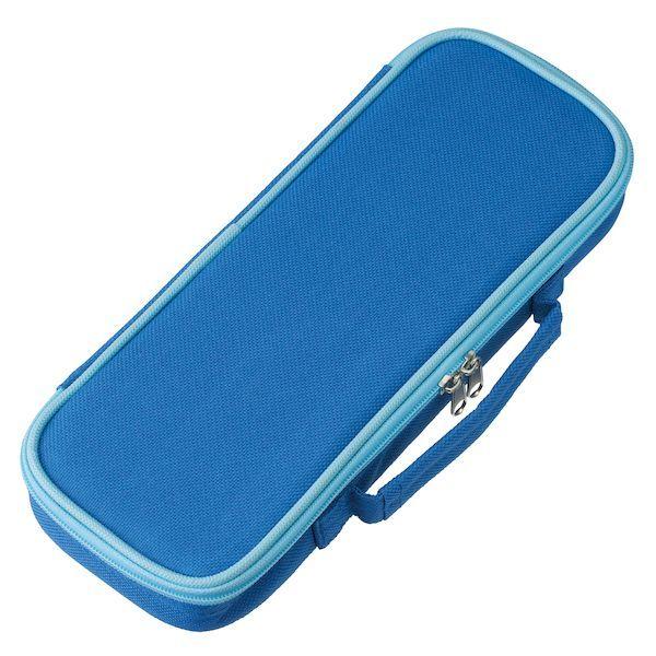 レイメイ藤井 FSB133A 【2個入】 トップライナーペンケース ポケット付 ブルー