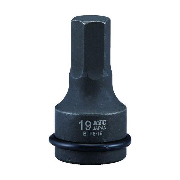 ＫＴＣ BTP6-24P １９．０ｓｑ． インパクトレンチ用ヘキサゴンレンチ 対辺寸法２４ｍｍ 全長８５ｍｍ BTP624P