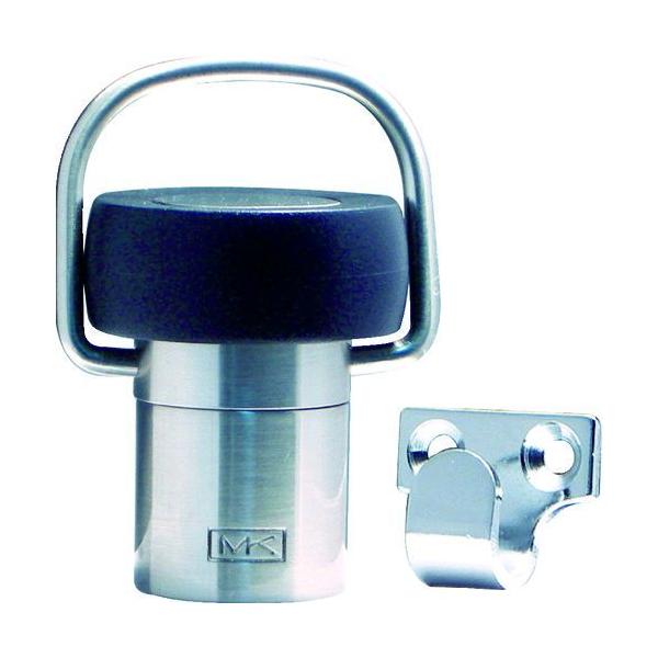 ＭＫ D-315-453 ワーク戸当 フック付 ４５ｍｍ サテンシルバー D315453