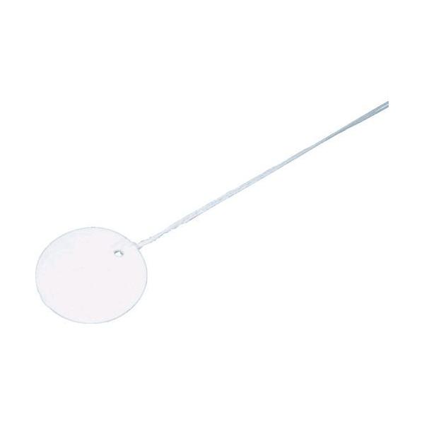 未来 KF-20HW カラーエフＲ プラスチック製・線名札 直径２０ｍｍ 厚さ１ｍｍ ２０枚入 KF20HW