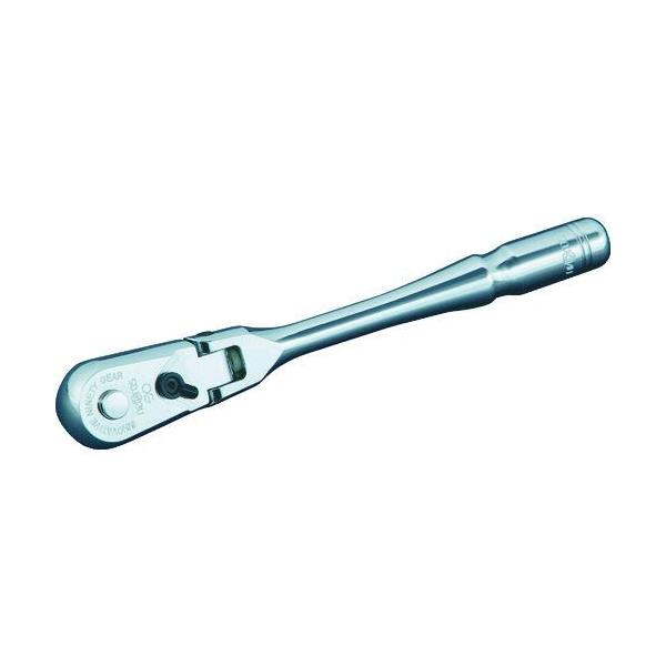 ネプロス NBR290F ６．３ｓｑ．フレックスラチェットハンドル 歯数９０枚 差込角６．３５ｍｍ 全長１５０ｍｍ