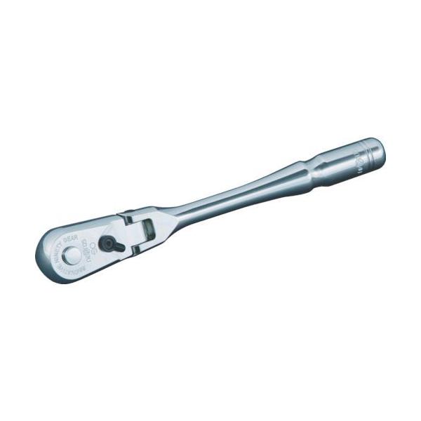 ネプロス NBRC390F ９．５ｓｑ．フレックスラチェットハンドル 歯数９０枚 差込角９．５ｍｍ 全長１５０ｍｍ
