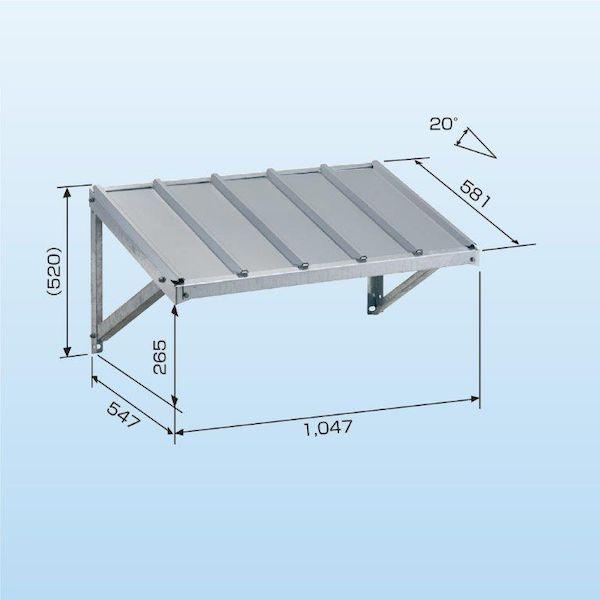 日晴金属 PC-RKJ30 PCキャッチャー 壁面用防雪屋根 PCRKJ30 日晴金属 PC-RKJ30 PCキャッチャー 壁面用防雪屋根 PCRKJ30 : 測定器