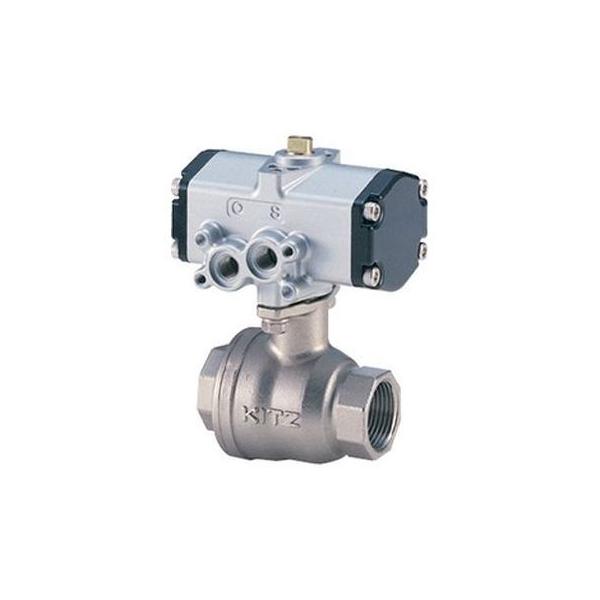 【個人宅配送不可】KITZ キッツ C-UTFE 20A 直送 代引不可 小型空圧 C型／複作動 SCS14A製ボール C－UTFE CUTFE20A