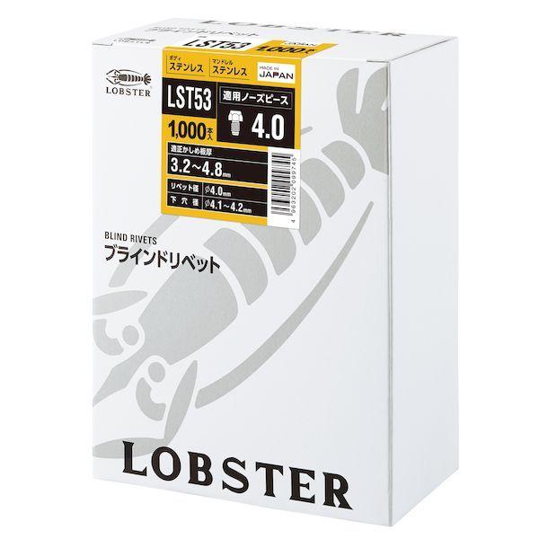 ロブテックス LST53 ブラインドリベット 1000本入