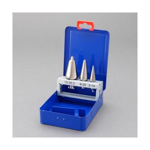 【個人宅配送不可】直送 代引不可 エスコ EA827FM-100 3本組 テーパードリル HSS EA827FM100