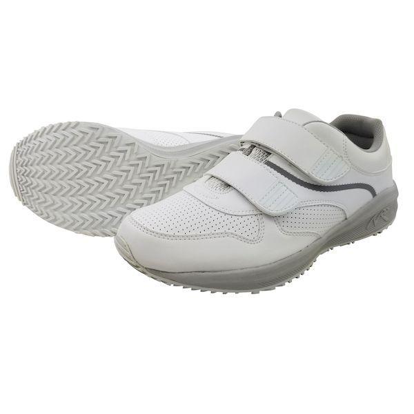 日進ゴム 4932807084388 先芯なしマジックスニーカー 医療用 ＃007 ホワイト 22．5