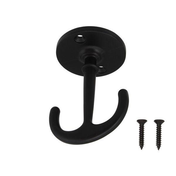 ハイロジック 4960983586549 58654 スタイリッシュ シーリングフック ブラック