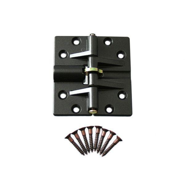 ハイロジック 4960983722428 KZ-242 折戸蝶番 150度開 茶