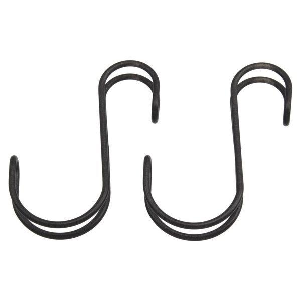他サイト： ハイロジック 4960983953471 95347 横ブレ安定S字フック 小 ブラック 2入の商品画像