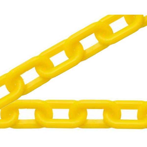ハイロジック 4960983962763 96276 プラスチックチェーン ＃8 黄色 20M 箱売