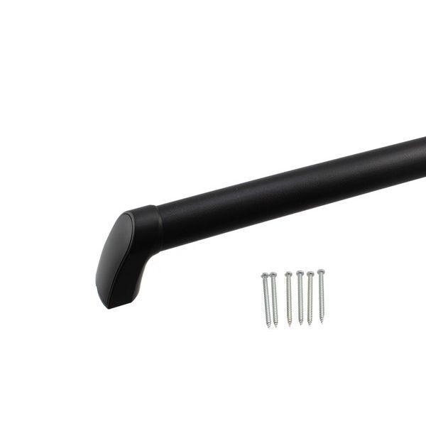 ハイロジック 4960983973196 97319 ブラック手すり I型 600mm