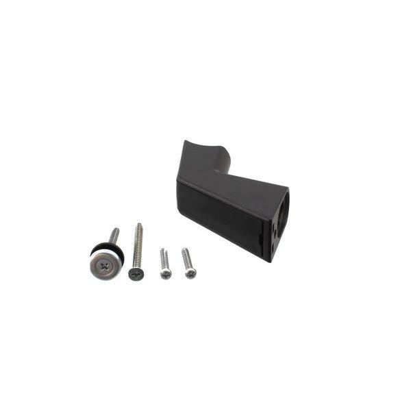 ハイロジック 4960983974223 97422 CREVO 壁付ブラケット ブラック