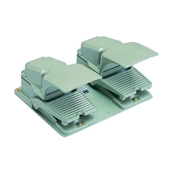 オジデン OFL-TW-SM2C フットスイッチ 産業用防雨形・保護カバー付 定格６Ａ－２５０ＶＡＣ OFLTWSM2C