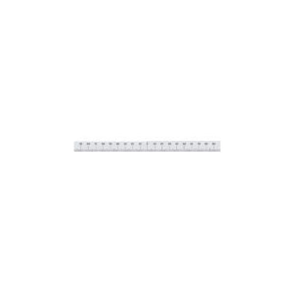 シンワ測定 14161 マシンスケール２００ｍｍ下段左右振分目盛穴無 14161